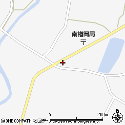 秋田県大仙市南外梨木田415周辺の地図