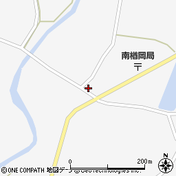 秋田県大仙市南外梨木田405周辺の地図