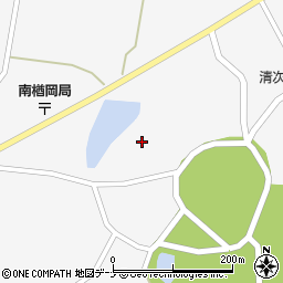 秋田県大仙市南外梨木田26周辺の地図