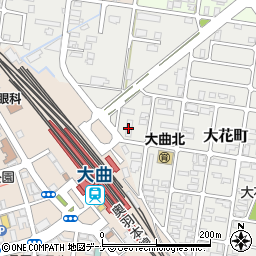 東北電気保安協会大曲事業所周辺の地図