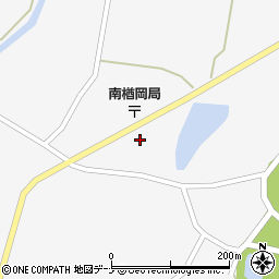 秋田県大仙市南外梨木田376周辺の地図