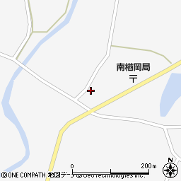 秋田県大仙市南外梨木田404周辺の地図