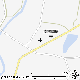 秋田県大仙市南外梨木田421周辺の地図