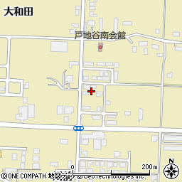 秋田県大仙市戸地谷川前336周辺の地図