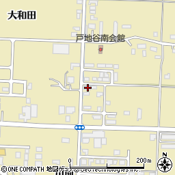 秋田県大仙市戸地谷川前337周辺の地図