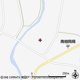 秋田県大仙市南外梨木田122周辺の地図