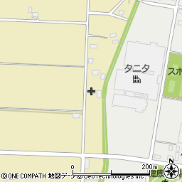 秋田県大仙市戸地谷赤関周辺の地図