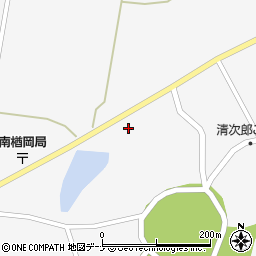 秋田県大仙市南外梨木田21-2周辺の地図