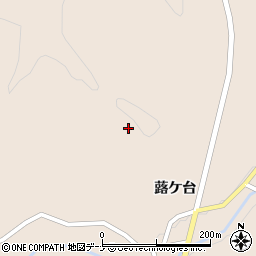 秋田県大仙市円行寺（立倉）周辺の地図