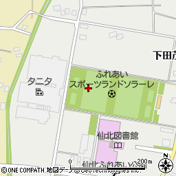 秋田県大仙市堀見内下田茂木周辺の地図