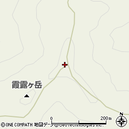 霞露ケ岳周辺の地図