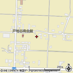 秋田県大仙市戸地谷大和田165周辺の地図
