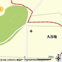 秋田県大仙市払田大谷地20周辺の地図