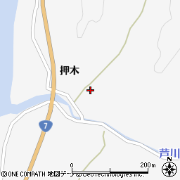秋田県由利本荘市芦川宮ノ前6周辺の地図