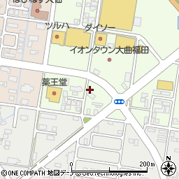 セブンイレブン大仙福田町店周辺の地図