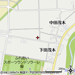 秋田県大仙市堀見内中田茂木111周辺の地図