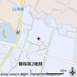 岩手県花巻市糠塚第２地割52周辺の地図