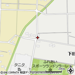 秋田県大仙市堀見内中田茂木121周辺の地図