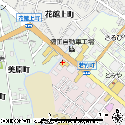 秋田日産自動車大曲店周辺の地図