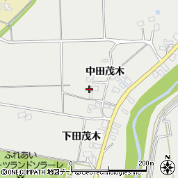 秋田県大仙市堀見内中田茂木63周辺の地図