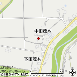 秋田県大仙市堀見内中田茂木62周辺の地図