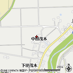 秋田県大仙市堀見内中田茂木18周辺の地図