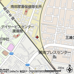 秋田県大仙市富士見町2-2周辺の地図