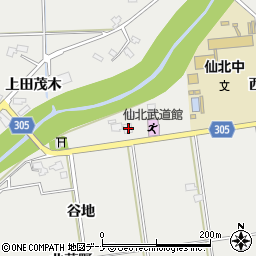 秋田県大仙市堀見内西福嶋19-1周辺の地図