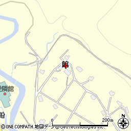 岩手県花巻市鉛館周辺の地図