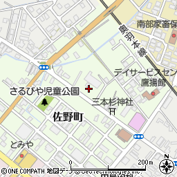 秋田おばこ農業協同組合　本店企画管理部経営企画課周辺の地図