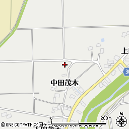 秋田県大仙市堀見内中田茂木55周辺の地図