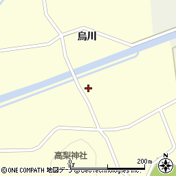 秋田県大仙市払田森合周辺の地図