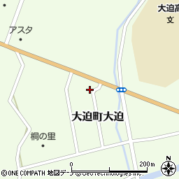岩手県花巻市大迫町大迫（第１１地割）周辺の地図