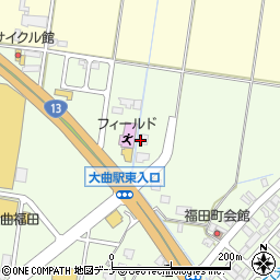 大曲仙北電気工事協同組合周辺の地図