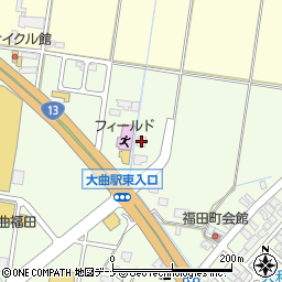 株式会社渡敬大仙営業所周辺の地図