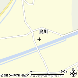 秋田県大仙市払田烏川1周辺の地図