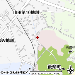 岩手県下閉伊郡山田町後楽町7周辺の地図