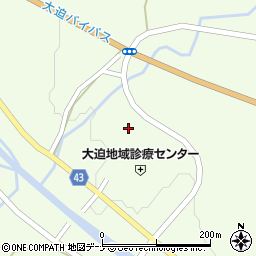 岩手県花巻市大迫町大迫（第１３地割）周辺の地図