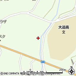 岩手県花巻市大迫町大迫第１１地割22-1周辺の地図