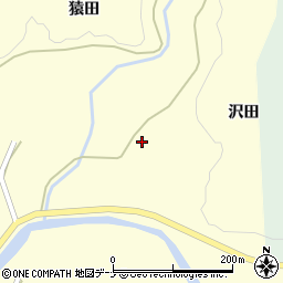 秋田県由利本荘市中帳川原48周辺の地図