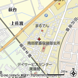 秋田県大仙市富士見町7-9周辺の地図