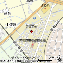 秋田県大仙市富士見町7周辺の地図