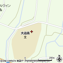 岩手県立大迫高等学校周辺の地図