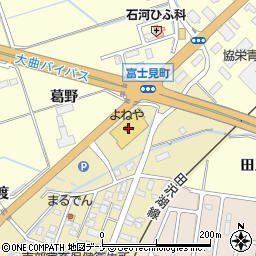 よねや富士見町店周辺の地図