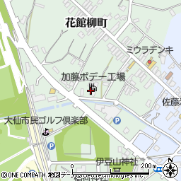 合資会社加藤ボデー工場周辺の地図