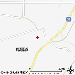 秋田県仙北郡美郷町浪花馬場添周辺の地図