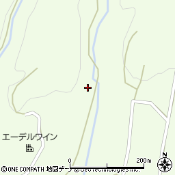 花巻市役所　市営火葬場大迫斎場周辺の地図