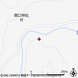 関口川周辺の地図