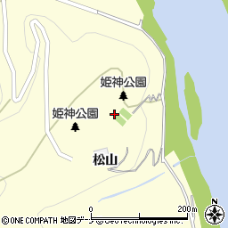 秋田県大仙市花館幸福寺周辺の地図
