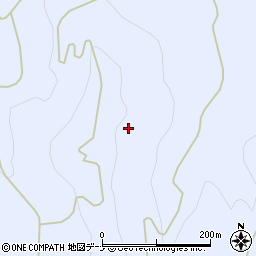 秋田県大仙市神宮寺三ッ森腰回周辺の地図